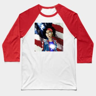 american girl Baseball T-Shirt